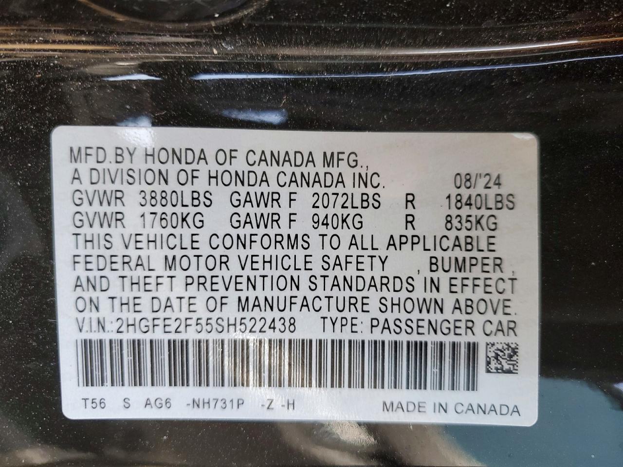 Honda Civic Sport