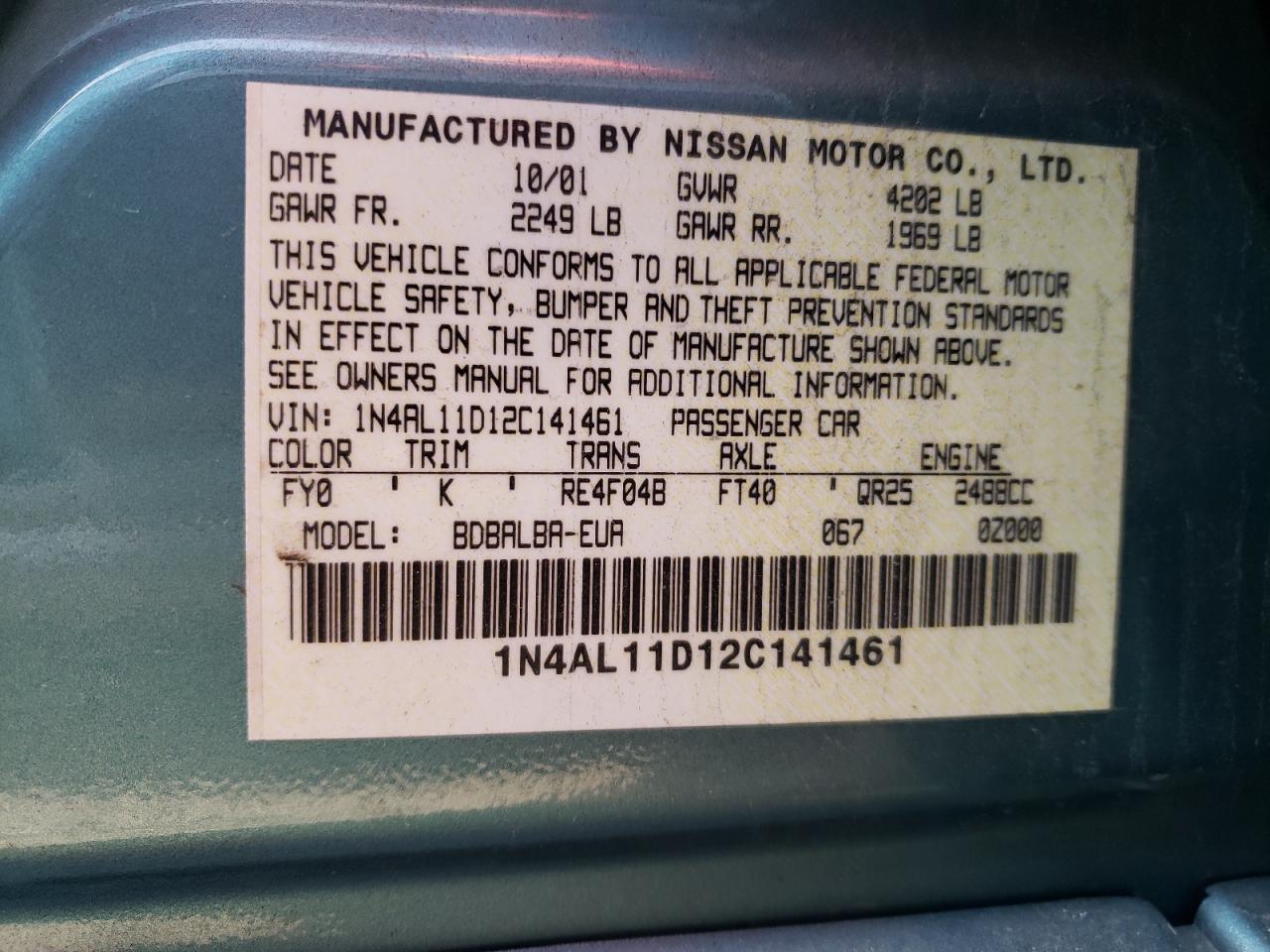 Nissan Altima Base