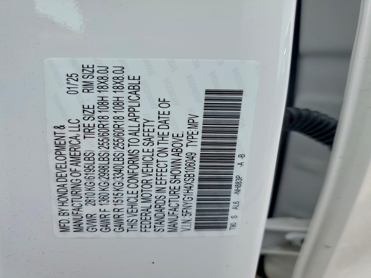 Honda Pilot Exl