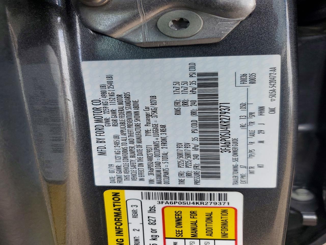 Ford Fusion Titanium