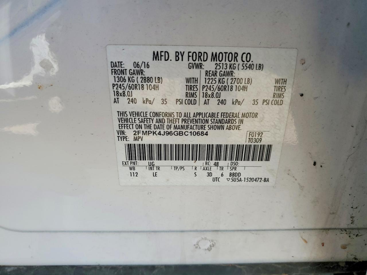 Ford Edge Sel