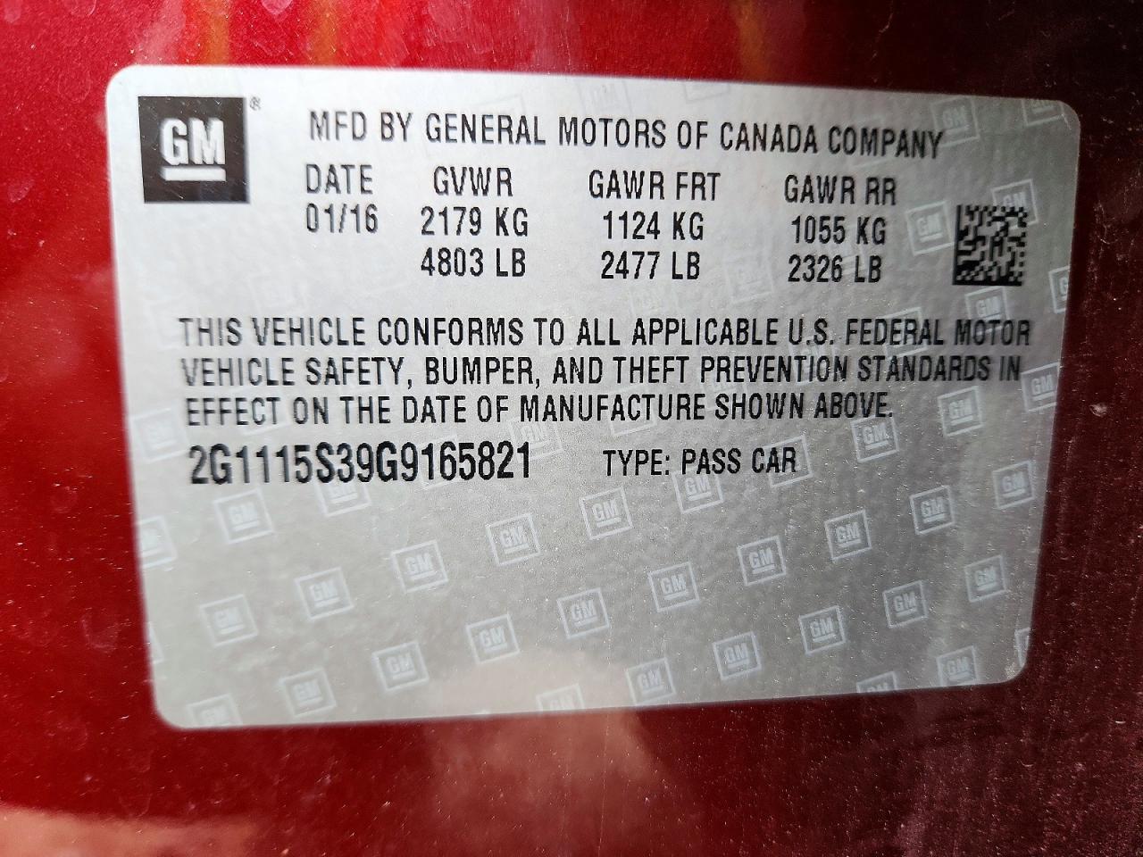 Chevrolet Impala Lt