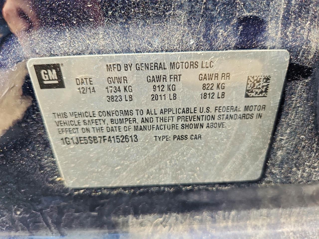 Chevrolet Sonic Ltz