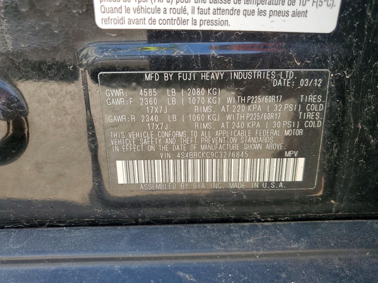 Subaru Legacy 2.5i Limited