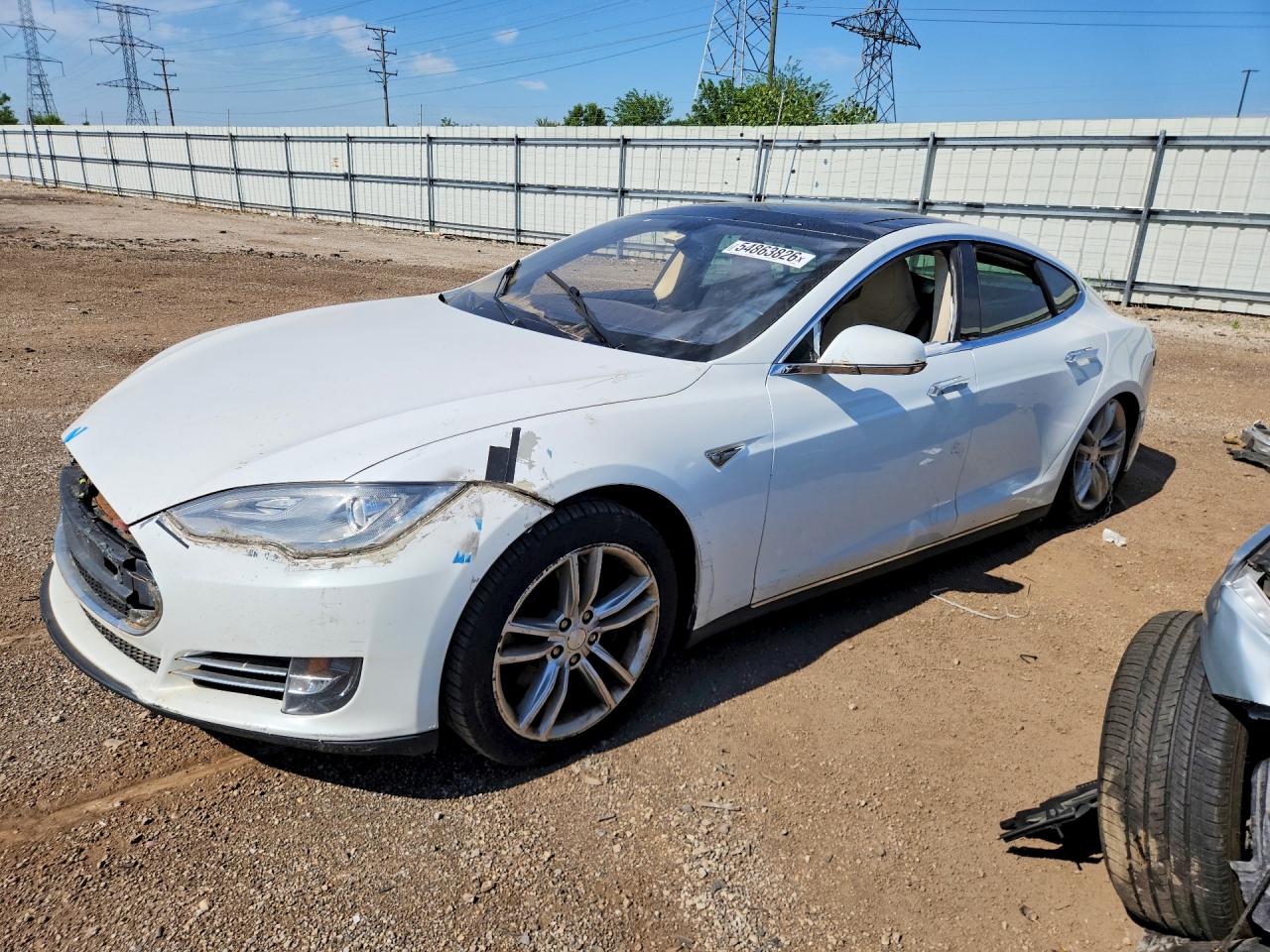 Salvage Tesla Model S Image