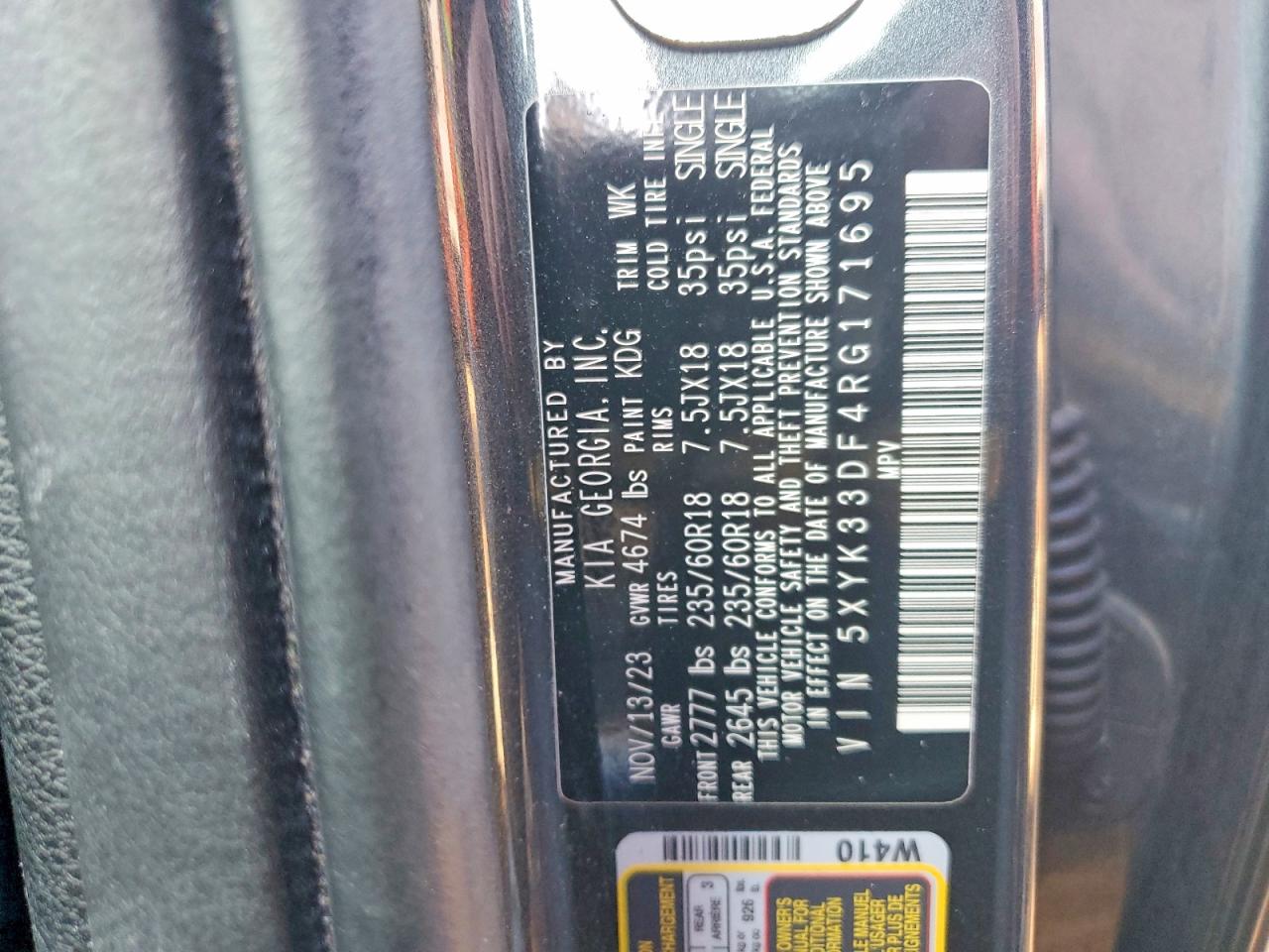 Kia Sportage Ex