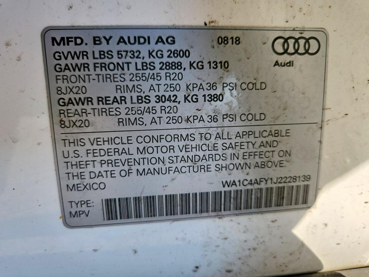 Audi Sq Prestige