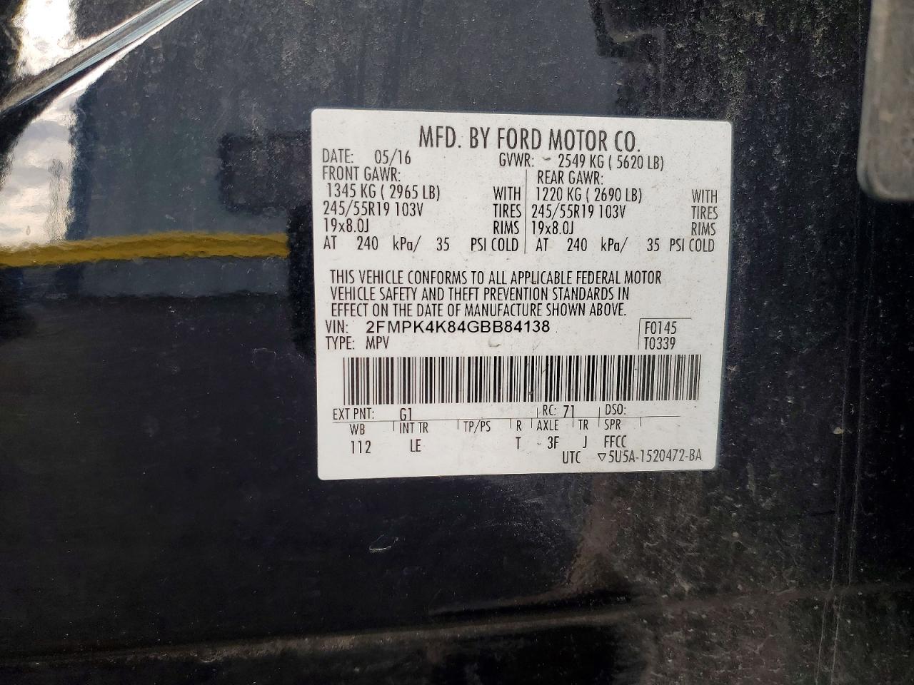 Ford Edge Titanium