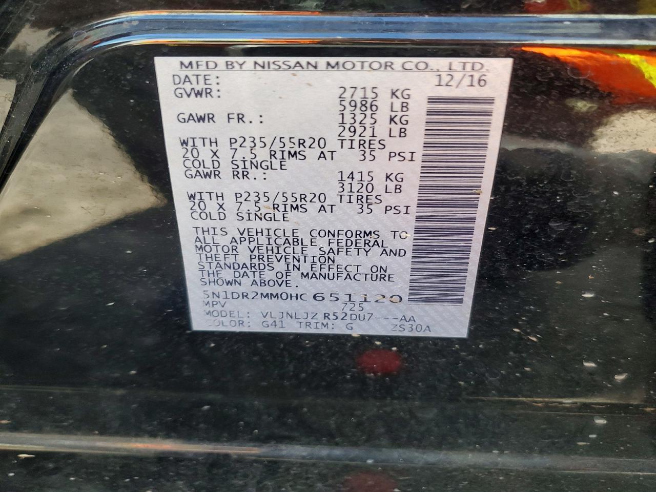 Nissan Pathfinder S