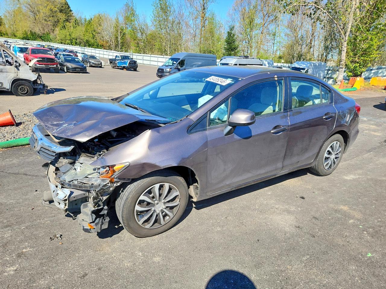 Salvage Honda Civic Image