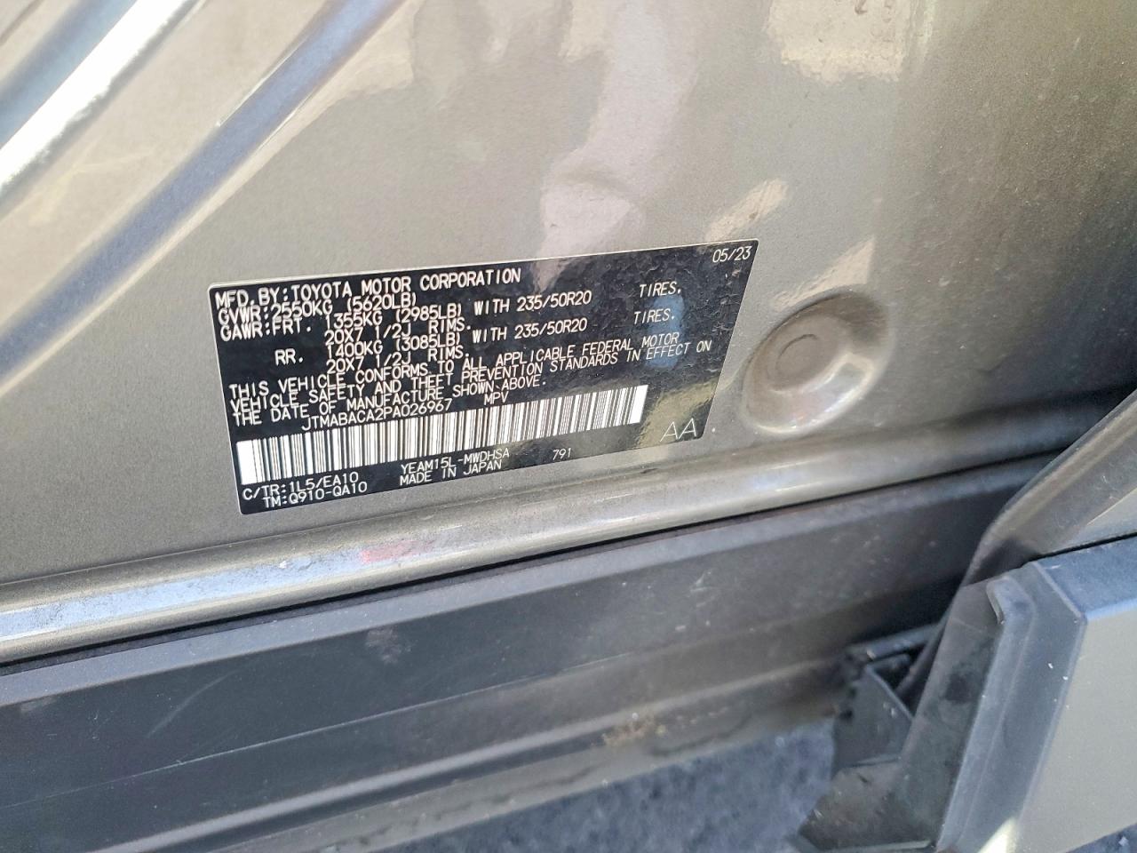 Toyota Bz4x Limit Limited