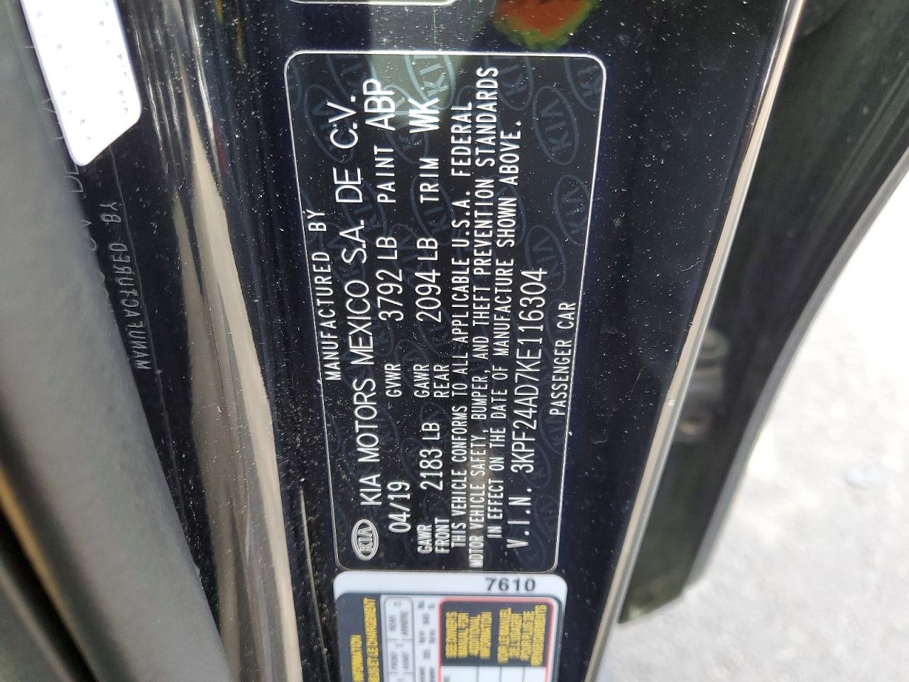 Kia Forte Lxs