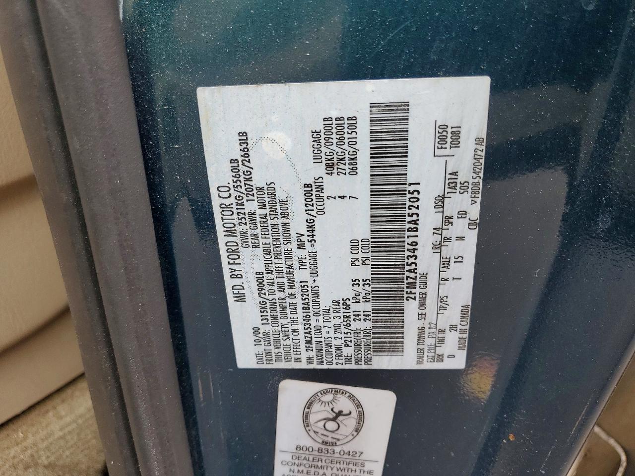 Ford Windstar Sel