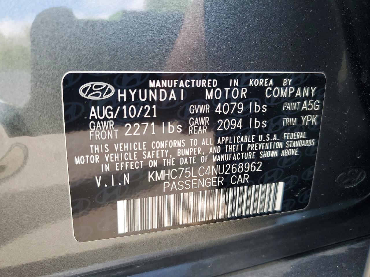 Hyundai Ioniq Se