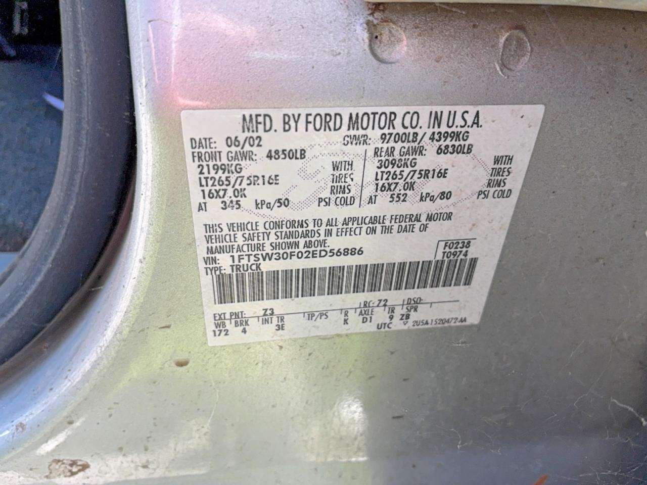 Ford F-350 Srw Super Duty
