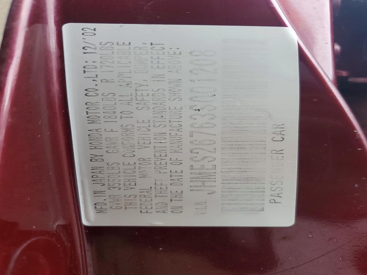 Honda Civic Ex