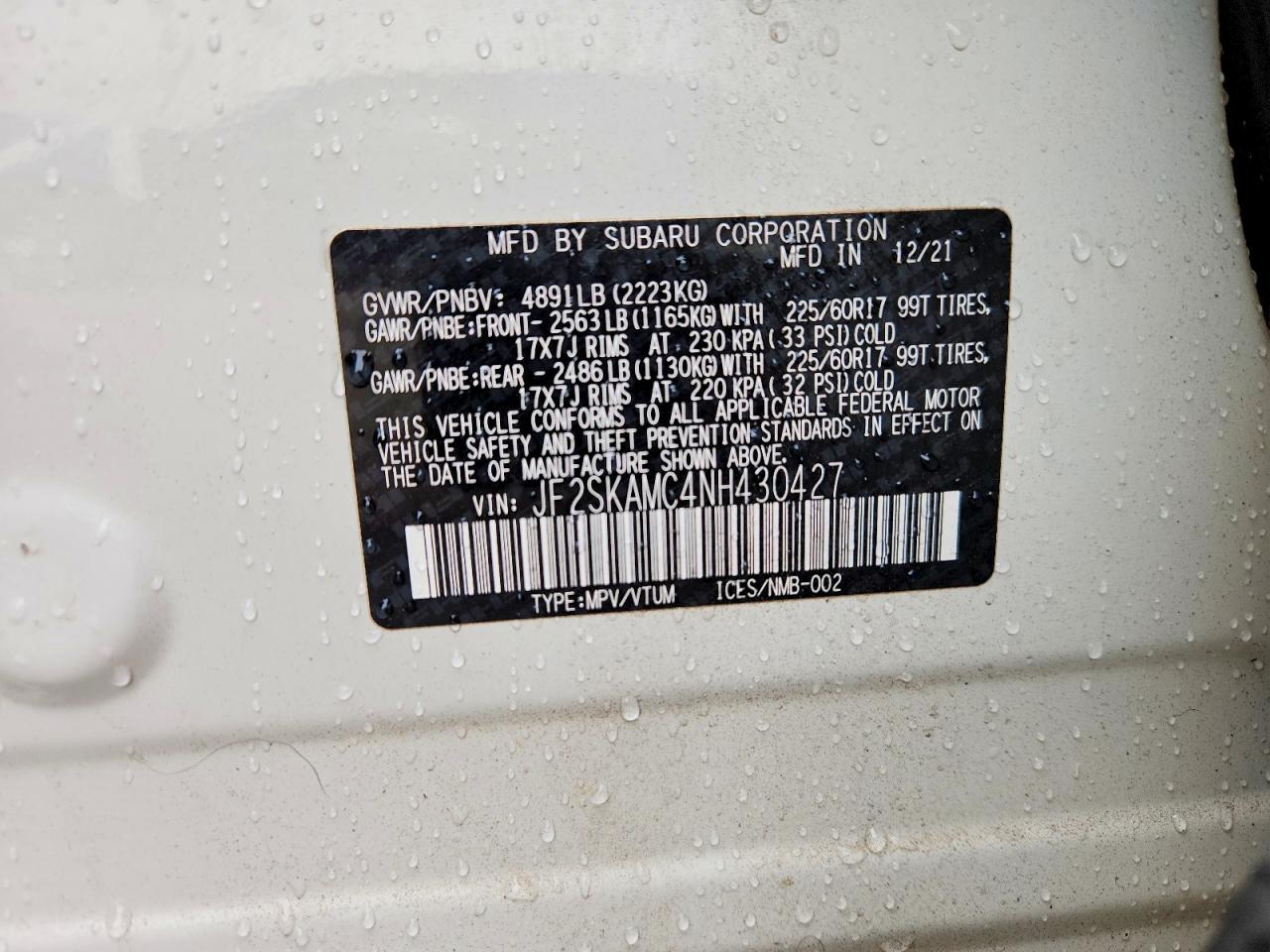 Subaru Forester Wilderness