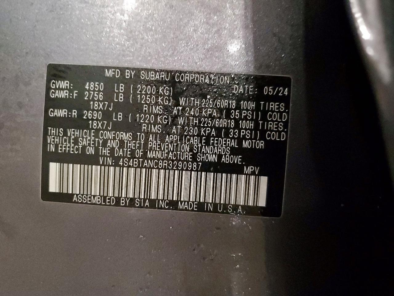 Subaru Outback Limited