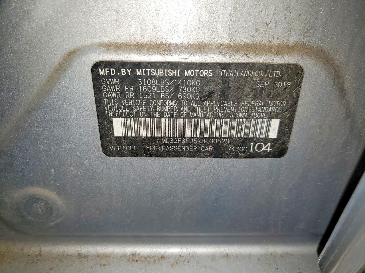 Mitsubishi Mirage G4 Es