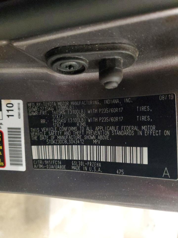Toyota Sienna Le