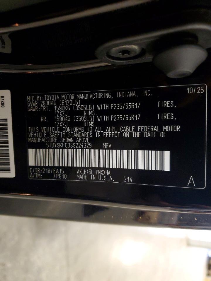 Toyota Sienna Xle 7-passenger