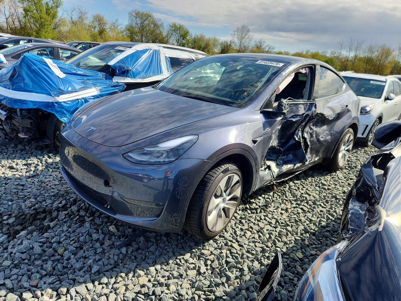 Salvage Tesla Model Y Image