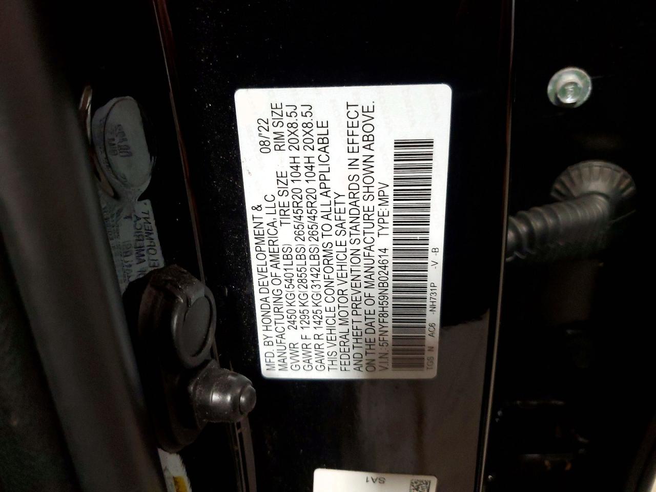 Honda Passport Exl
