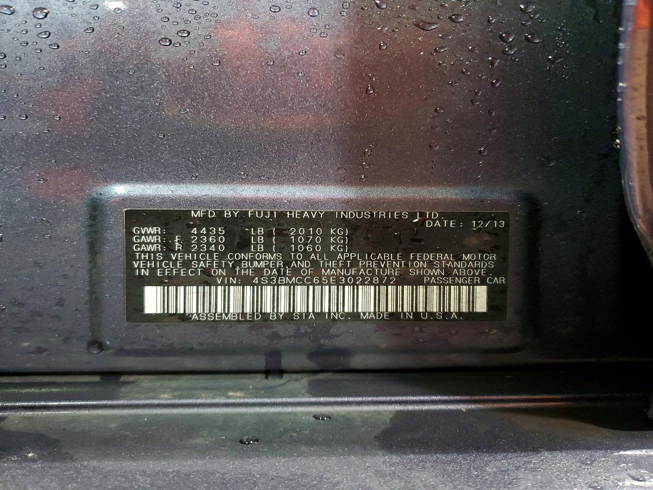 Subaru Legacy 2.5i Premium