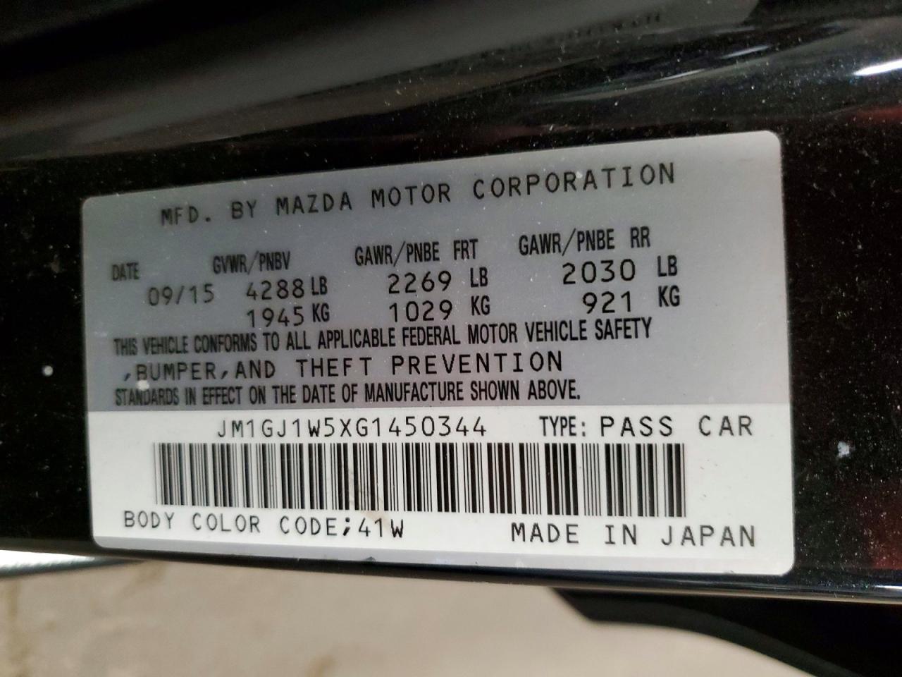 Mazda 6 Grand Touring