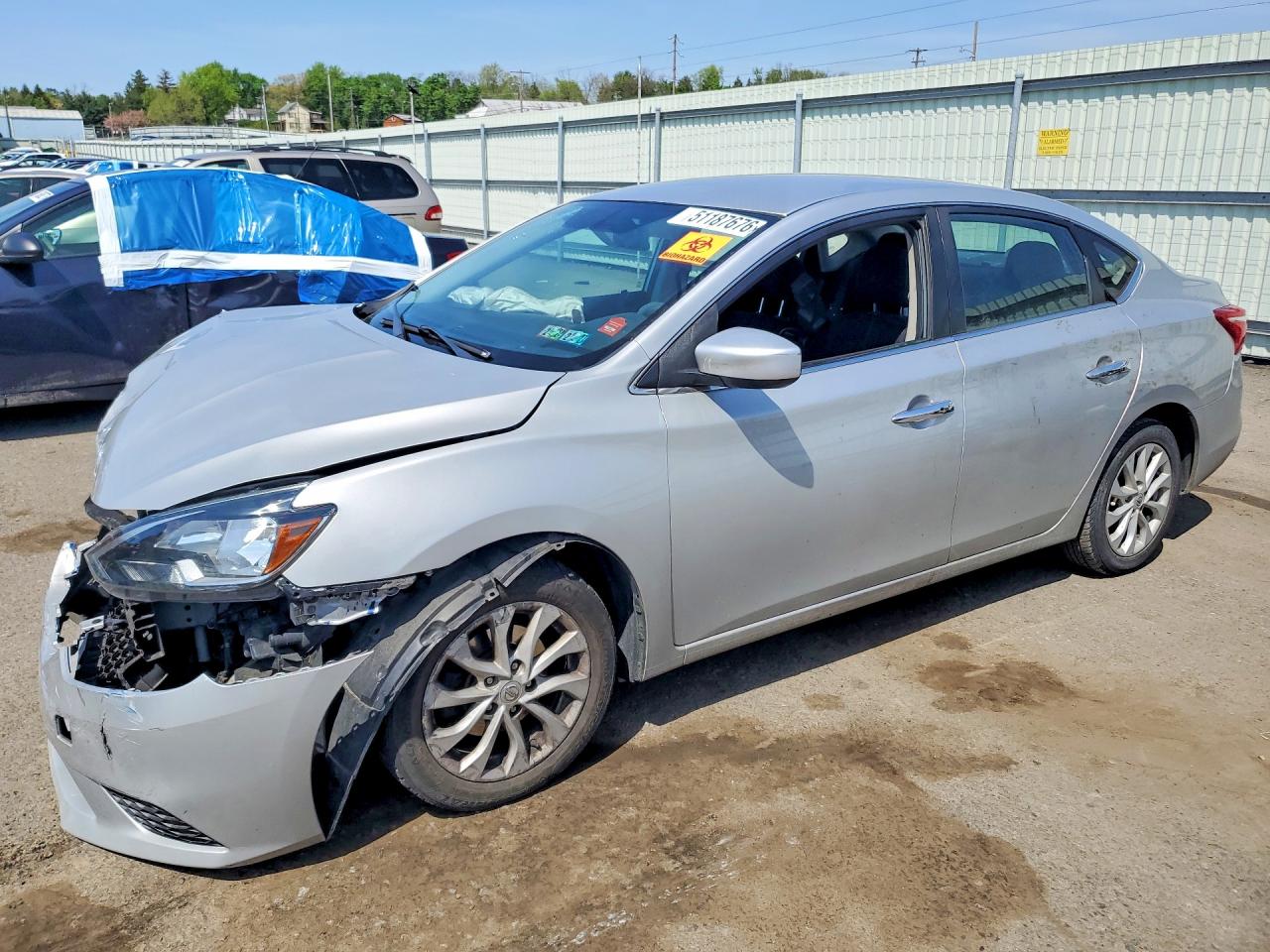 Salvage Nissan Sentra Image