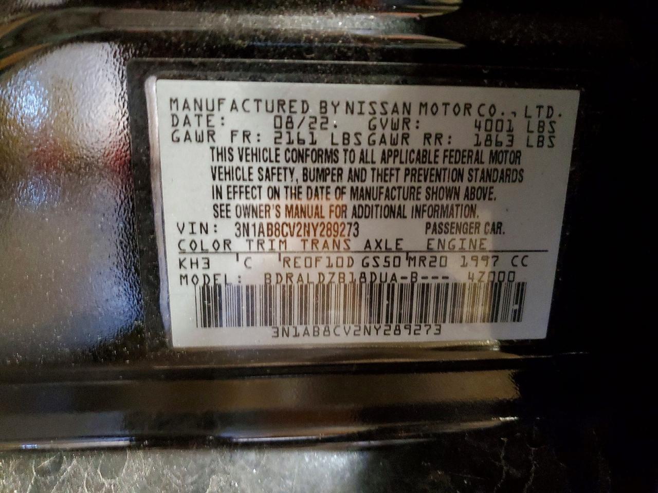 Nissan Sentra Sv