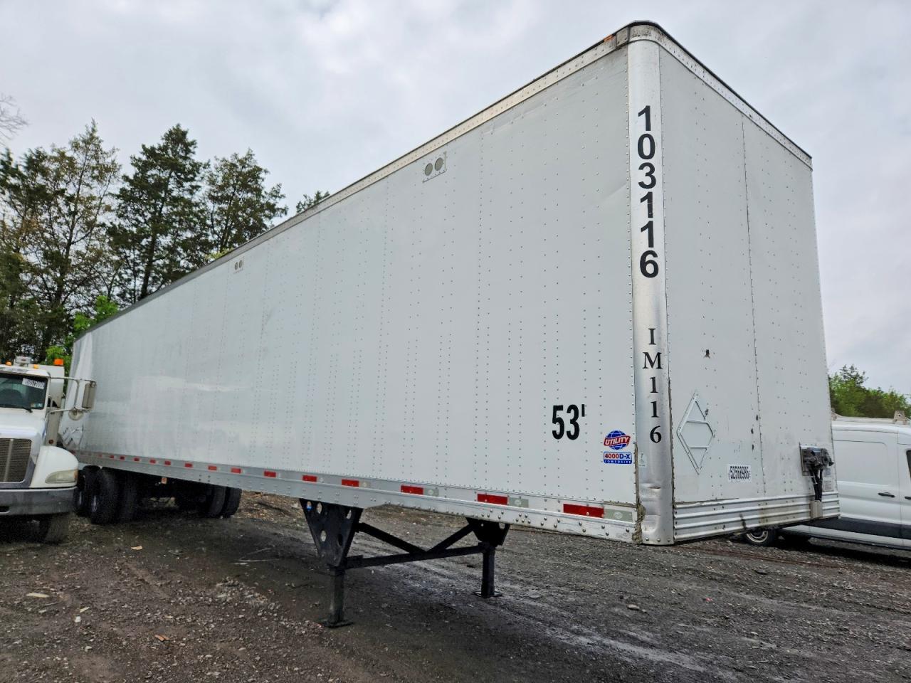 Salvage Utility Trailer Trailer Image