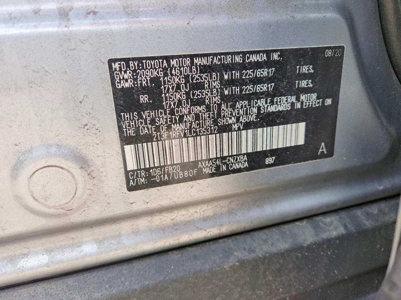 Toyota RAV4 Le