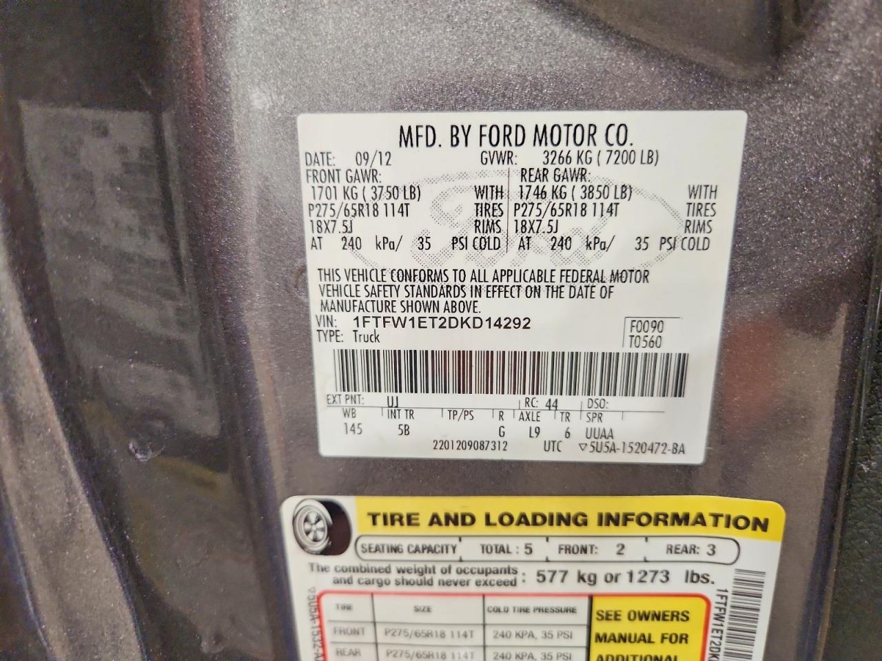 Ford F-150 Supercrew