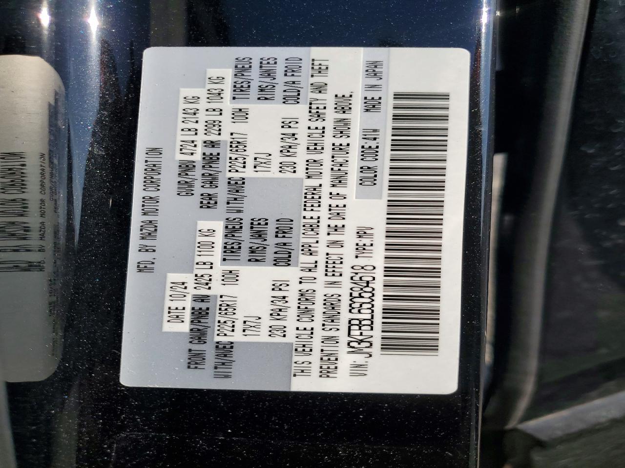 Mazda Cx Select