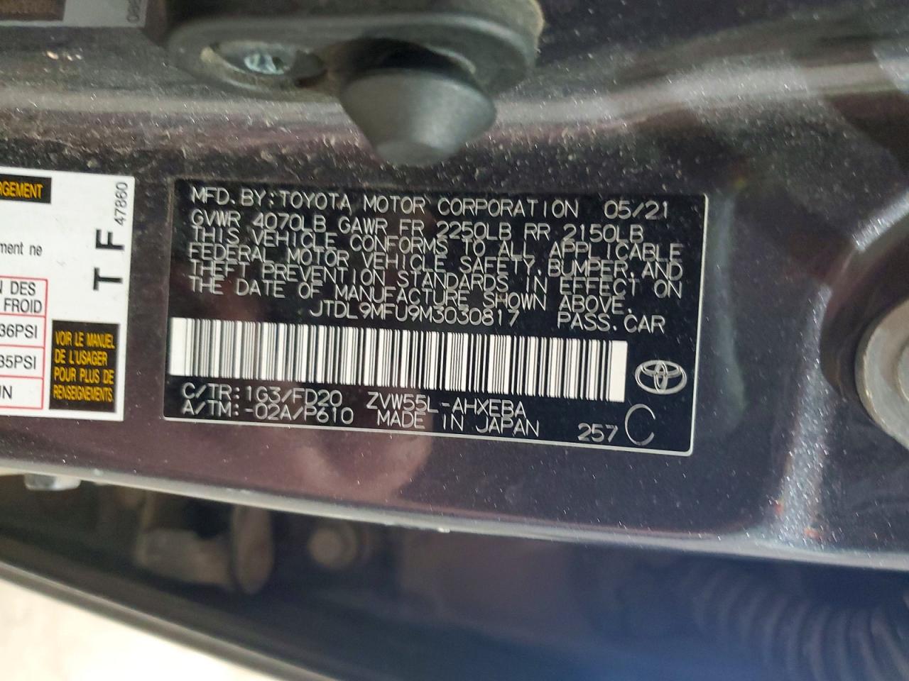 Toyota Prius Le Awd-e