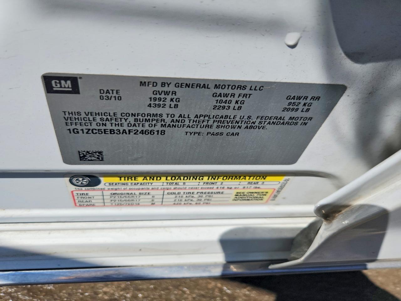 Chevrolet Malibu 1lt