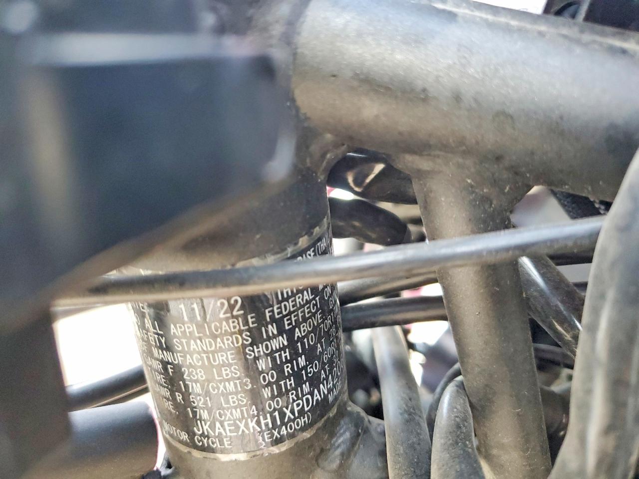 Kawasaki Ex400 Cb