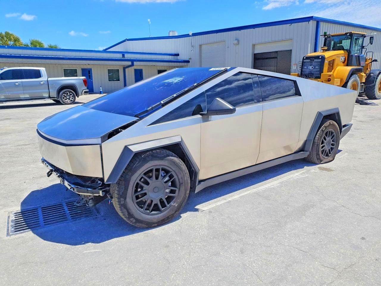 Salvage Tesla Cybertruck Image