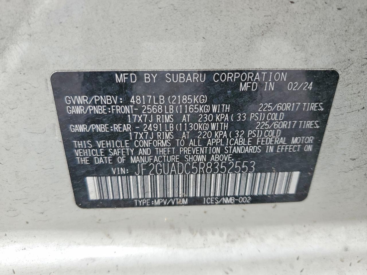 Subaru Crosstrek Premium
