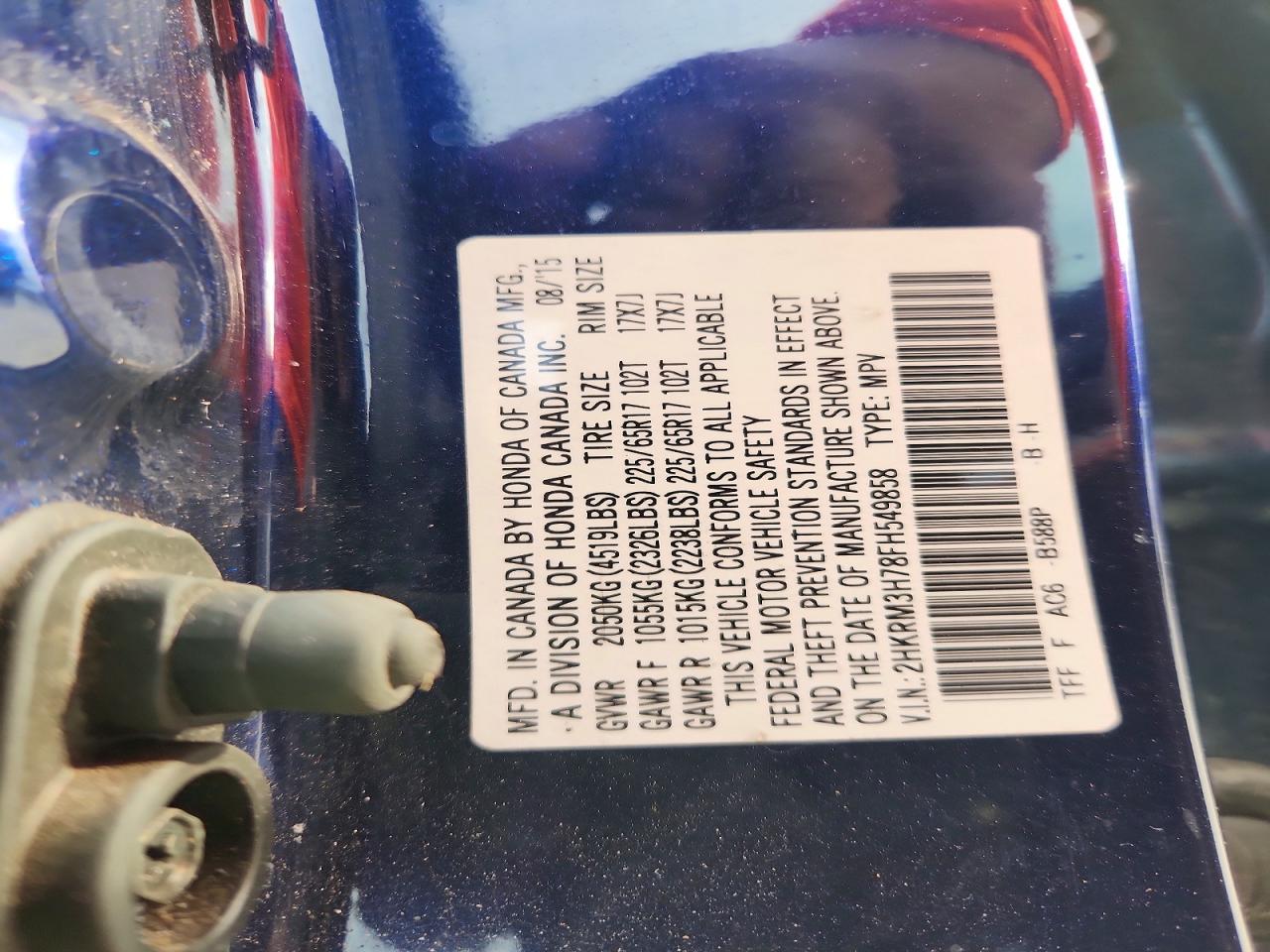 Honda Crv Exl