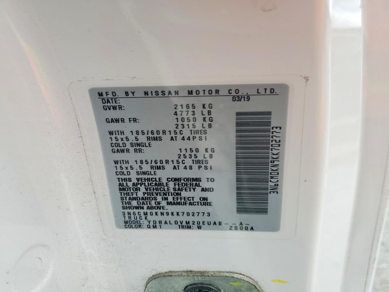 Nissan Nv S