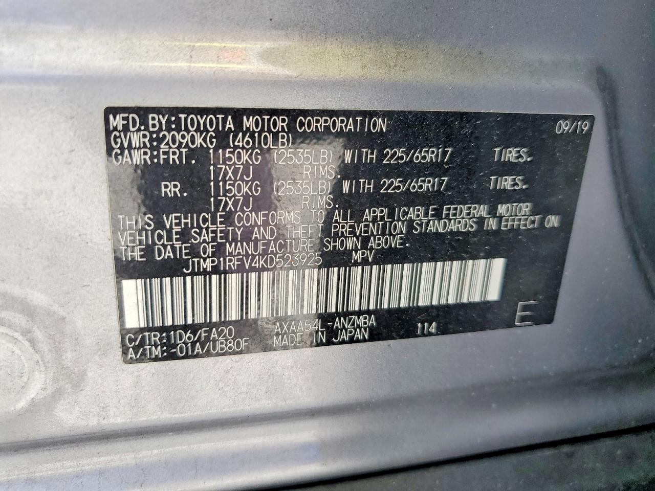 Toyota RAV4 Xle
