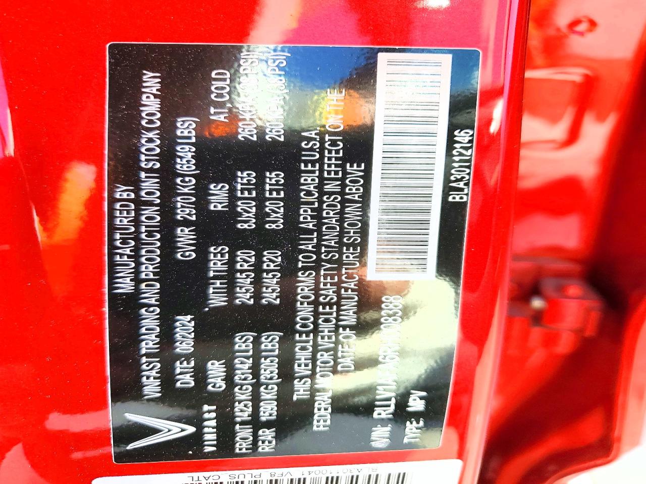 Vinfast Vf 8 Plus