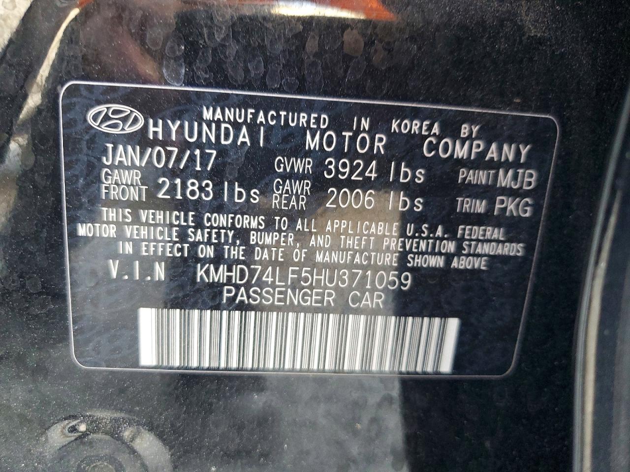 Hyundai ELANTRA Se