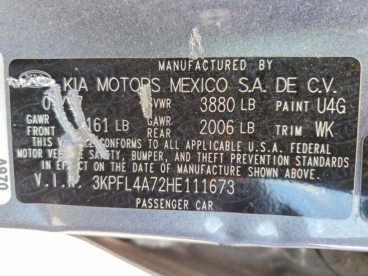 Kia Forte S