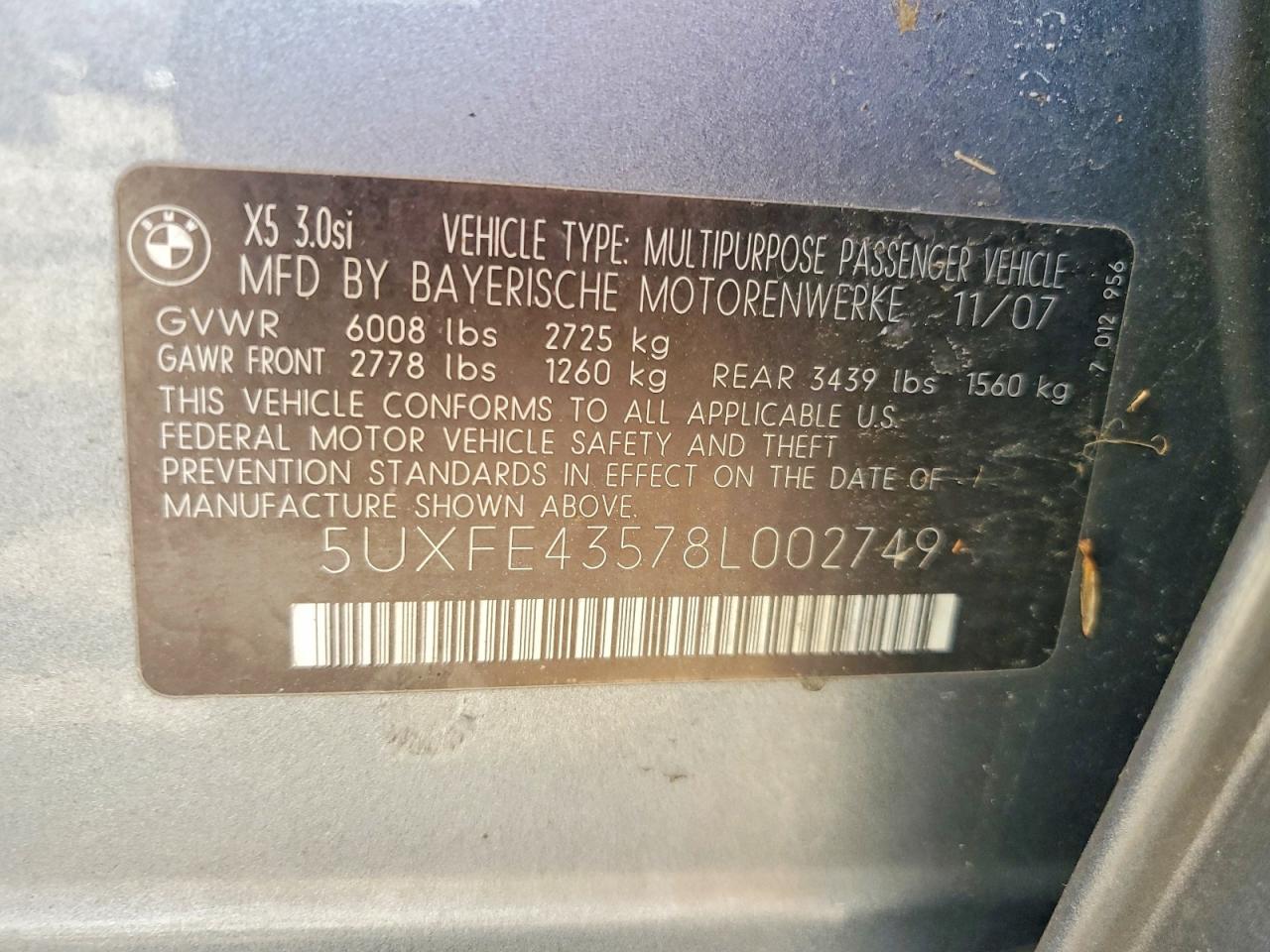 BMW X Series 3.0i