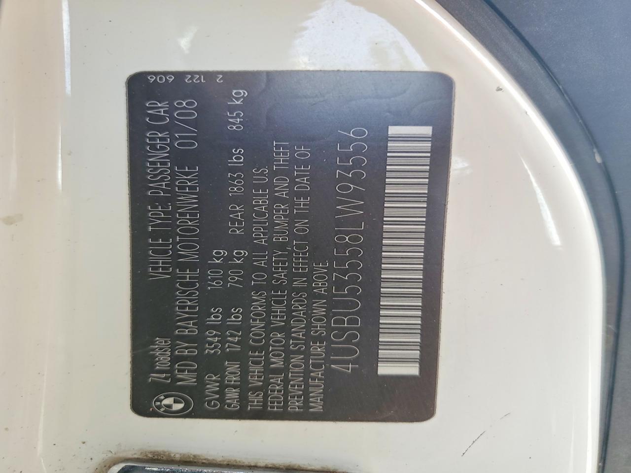 BMW Z Series 3.0si