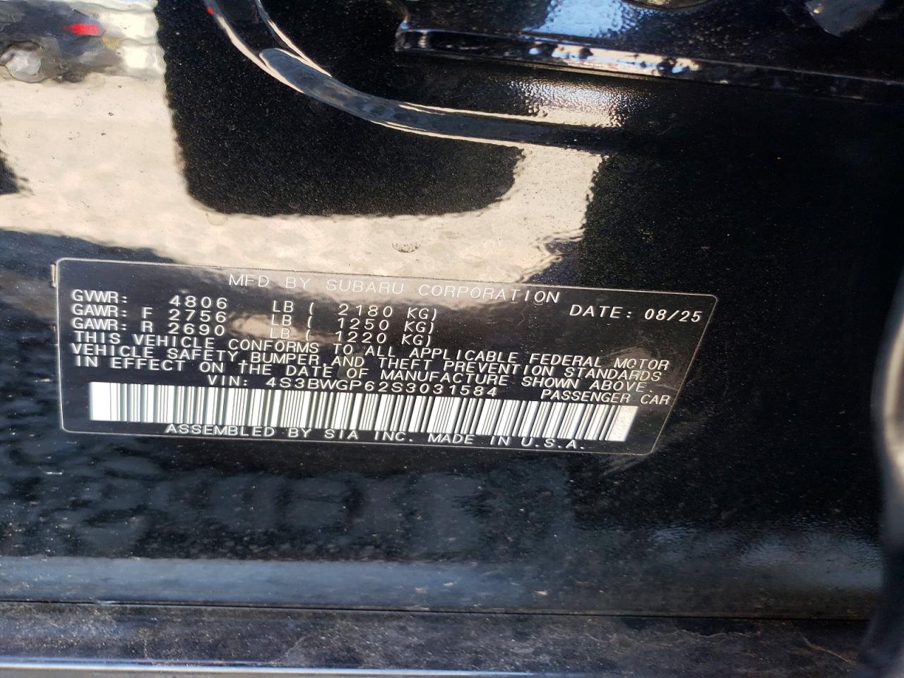 Subaru Legacy Touring Xt