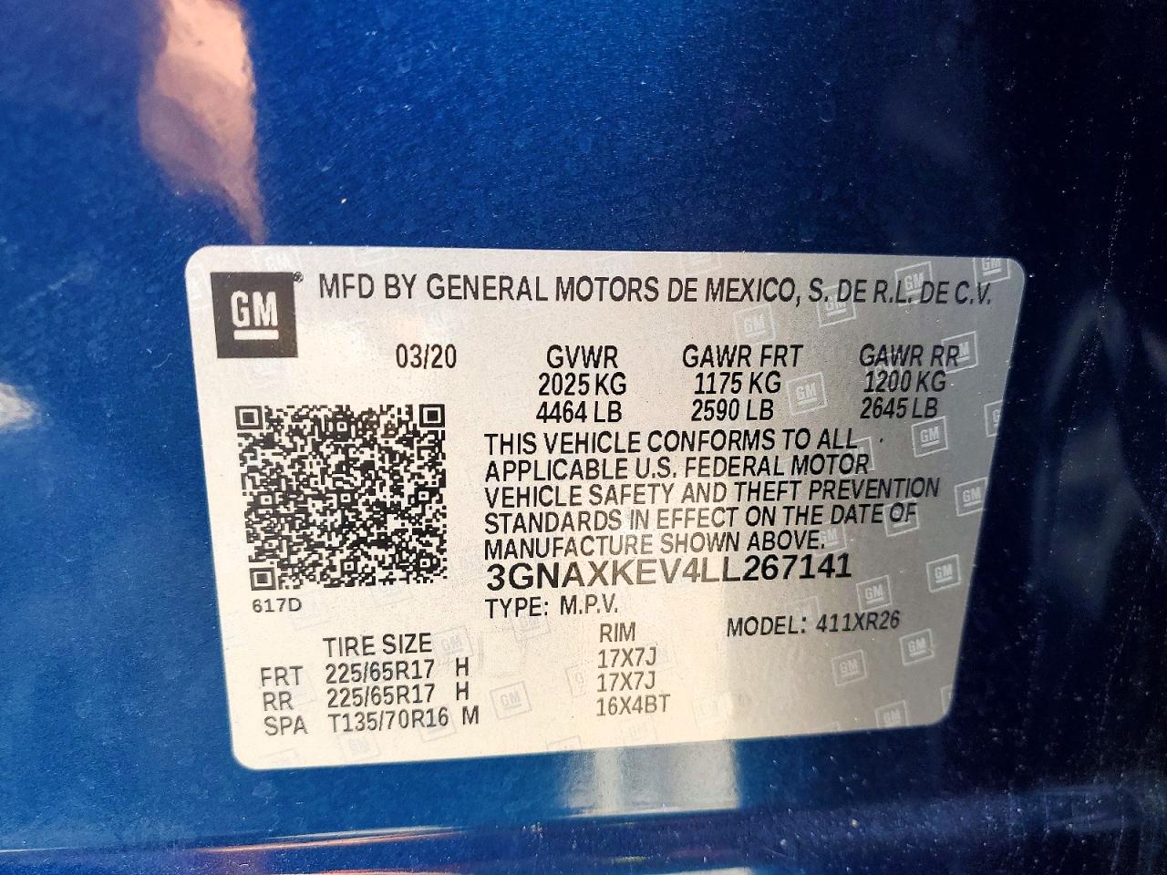 Chevrolet Equinox Lt